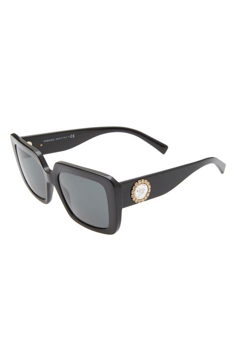 versace 54mm square sunglasses|Versace sunglasses price.